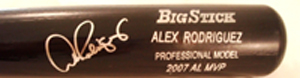 SIGNED 2007 AL MVP, LIMITED EDITION OF 113 -499.99